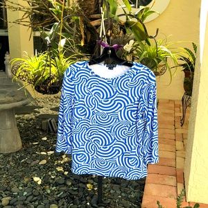 Melly M made in America blouse in soft viscose